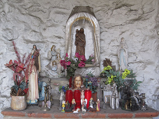 Intérieur de la chapelle du Tombeux