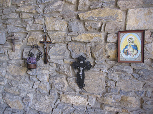 Intérieur de la chapelle du Tombeux