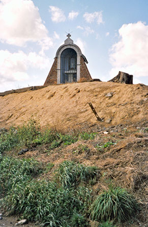 Ancienne photo de la chapelle Notre-Dame des Champs