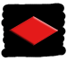 Losange rouge